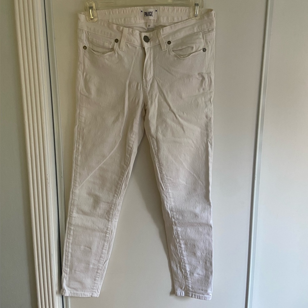 Paige White Skinny Jeans